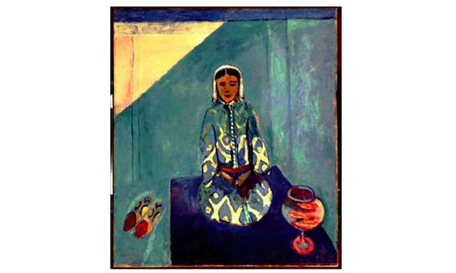 Matisse Zorah sur la terrasse 1913  orientalimse